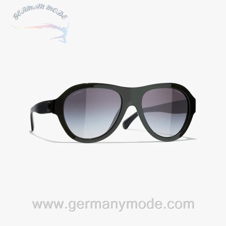 عینک آفتابی زنانه شنل فرانسه CHANEL PILOTENSONNENBRILLE 5467B 1707/S6