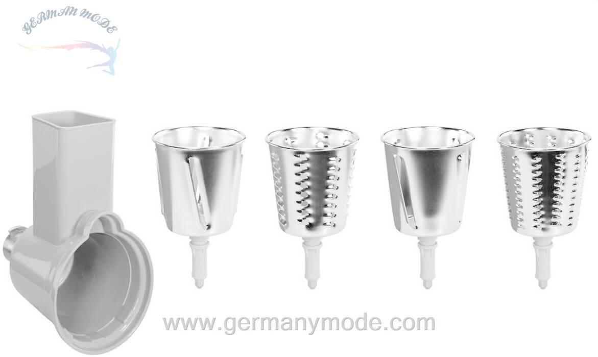 رنده اسمگ ایتالیا Smeg SMSG01 Gemüse-Schneide-Set für Smeg Küchenmaschine