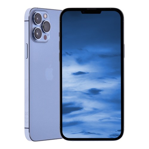 خرید از ایبی - گوشی هوشمند Apple iPhone 13 Pro Max 128GB Sierra Blue iOS بسیار خوب است