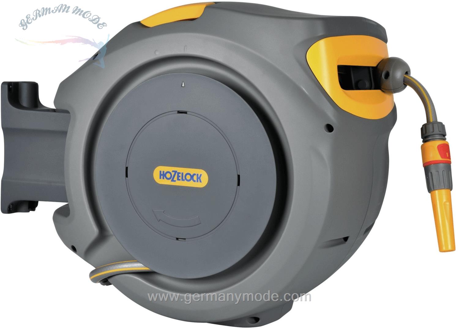قرقره شیلنگ جمع کن دیواری اتوماتیک و شیلنگ 30 متری حوزلاک Hozelock Auto Reel-Schlauchbox mit 30-m-Schlauch (2403)