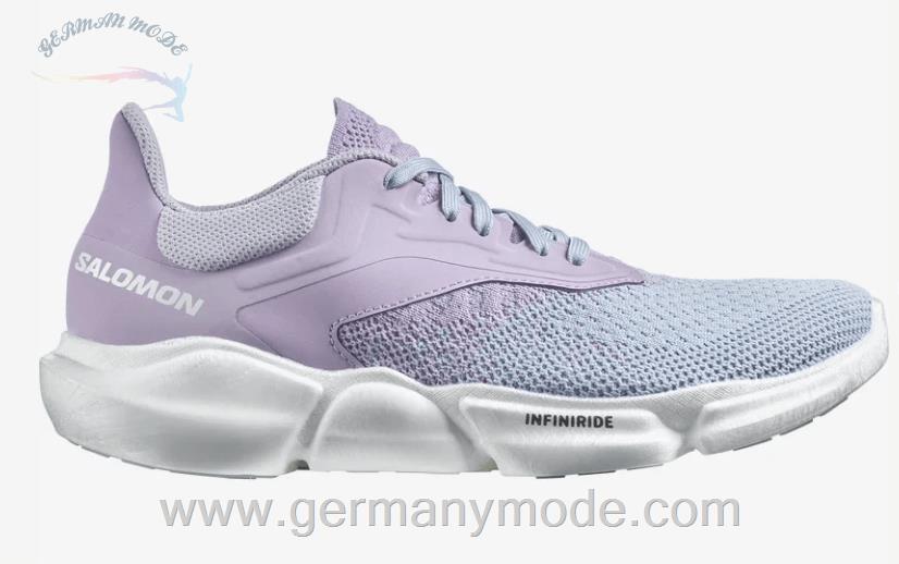 کتانی ورزشی زنانه سالامون فرانسه SALOMON PREDICT SOC 3 Laufschuhe Damen Orchid Bloom Angel Falls White