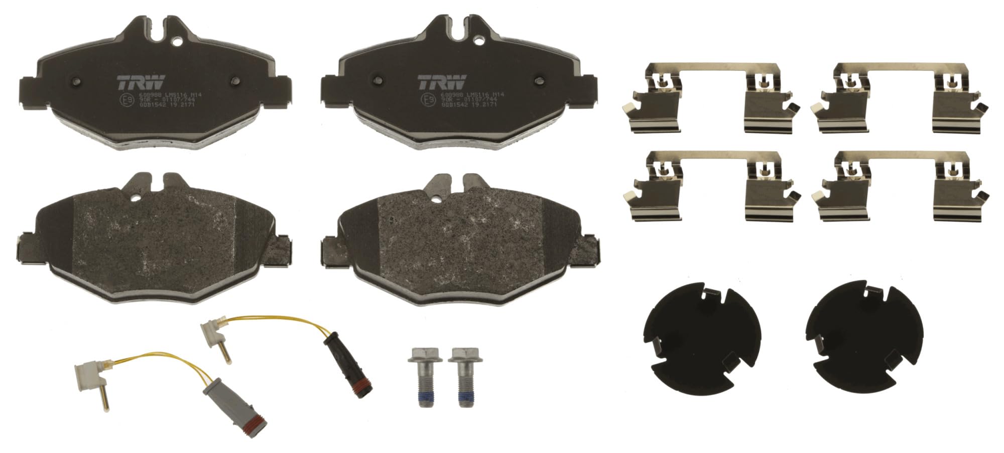 مجموعه لنت ترمز TRW GDB1542، ترمز دیسکی