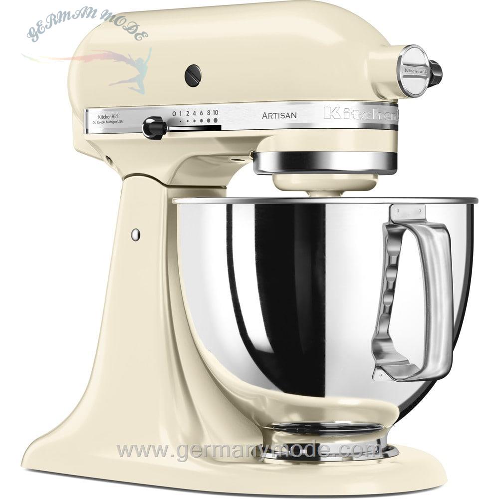 غذا ساز همه کاره کیچن اید آمریکا KitchenAid KÜCHENMASCHINE KIPPBARER MOTORKOPF 4,8L - ARTISAN 5KSM125-Crème