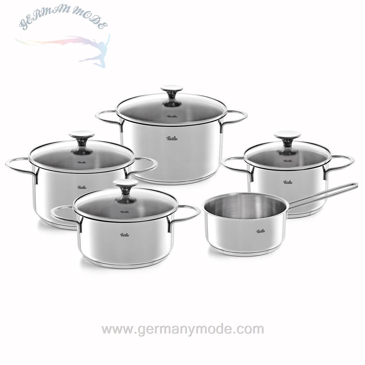 سرویس قابلمه 5 پارچه فیسلر آلمان Fissler copenhagen Topf-Set 5-tlg