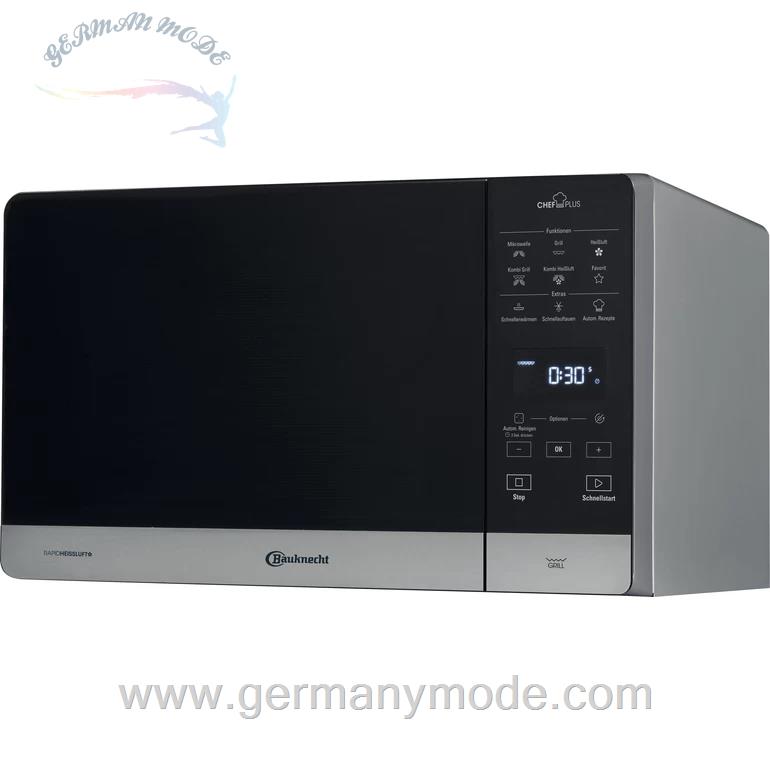 مایکروویو 25 لیتری باکنشت آلمان BAUKNECHT FREISTEHENDE MIKROWELLE: FARBE SILBER - MW 003 SL