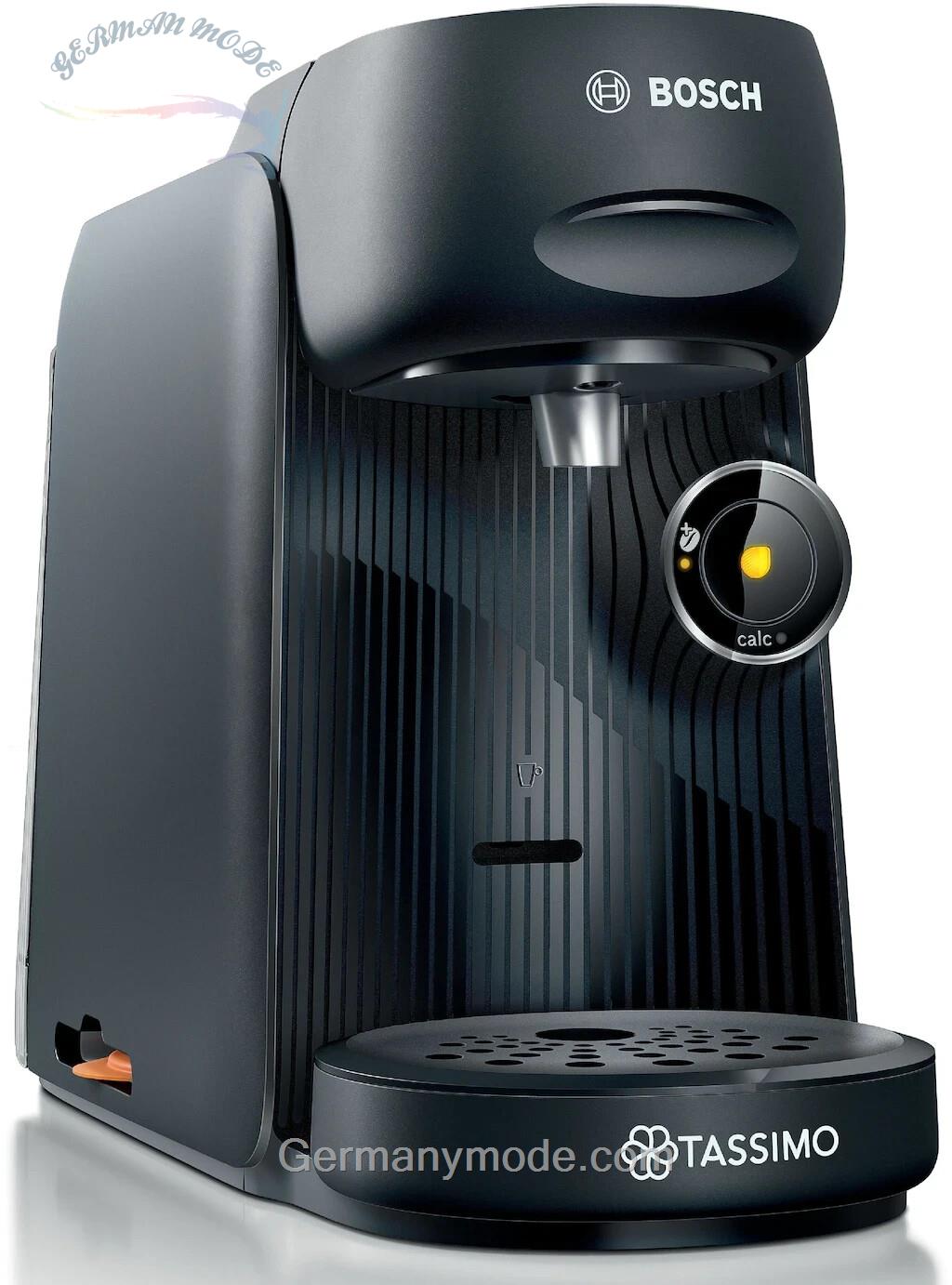 دستگاه قهوه ساز تاسیمو بوش آلمان Tassimo Finesse TAS162E، نوشیدنی70 ، قهوه غلیظ تر با فشار یک دکمه، خاموش شدن خودکار، پایدار، کاملا دوز، 1400 وات، مشکی