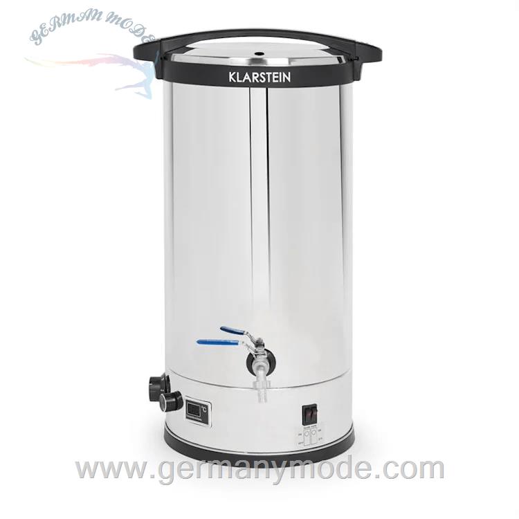 دستگاه تقطیر گلاب گیر عرق گیر 30 لیتری کلارشتاین آلمان Klarstein Füllhorn Maischekessel Silber