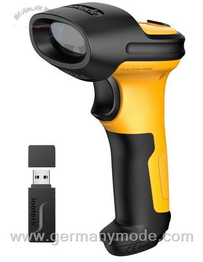 بارکد خوان اسکنر لیزری دستی اینتک Inateck Barcode Scanner Wireless 2.4GHz P6 Handscanner