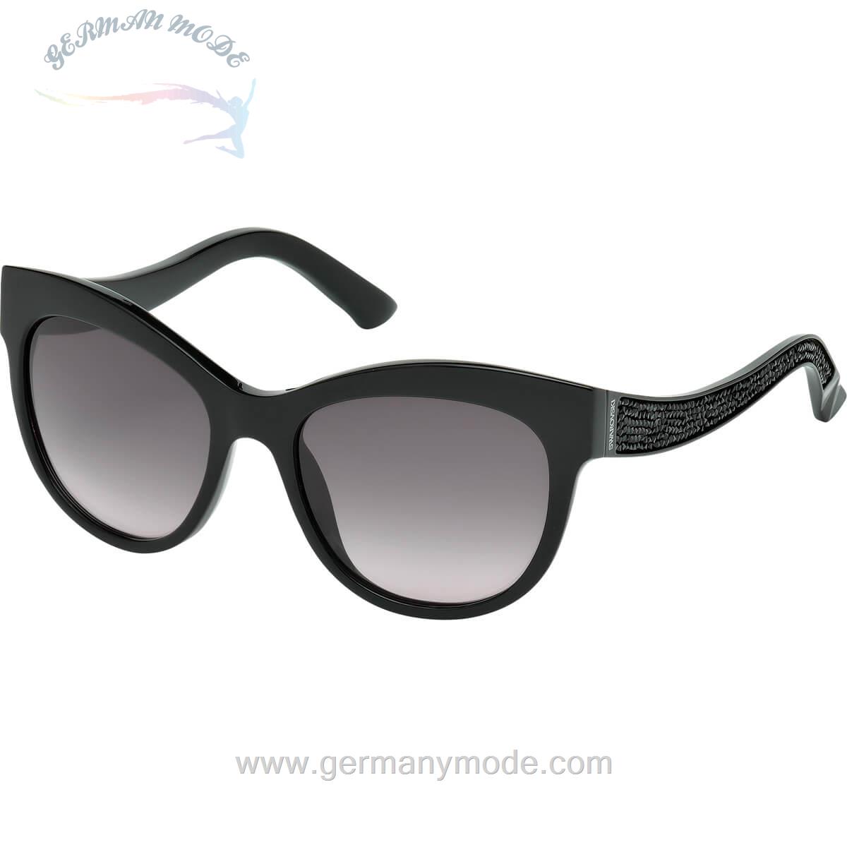 عینک آفتابی زنانه سواروفسکی (اتریش) SK0110-F 01B, BLACK