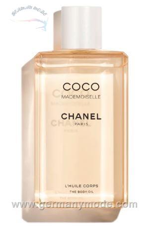 اسپری روغن معطر کننده بدن زنانه کوکو مادمازل 200 میل شنل فرانسه CHANEL COCO MADEMOISELLE THE BODY OIL SILKY MOISTURIZING OIL 200 ml