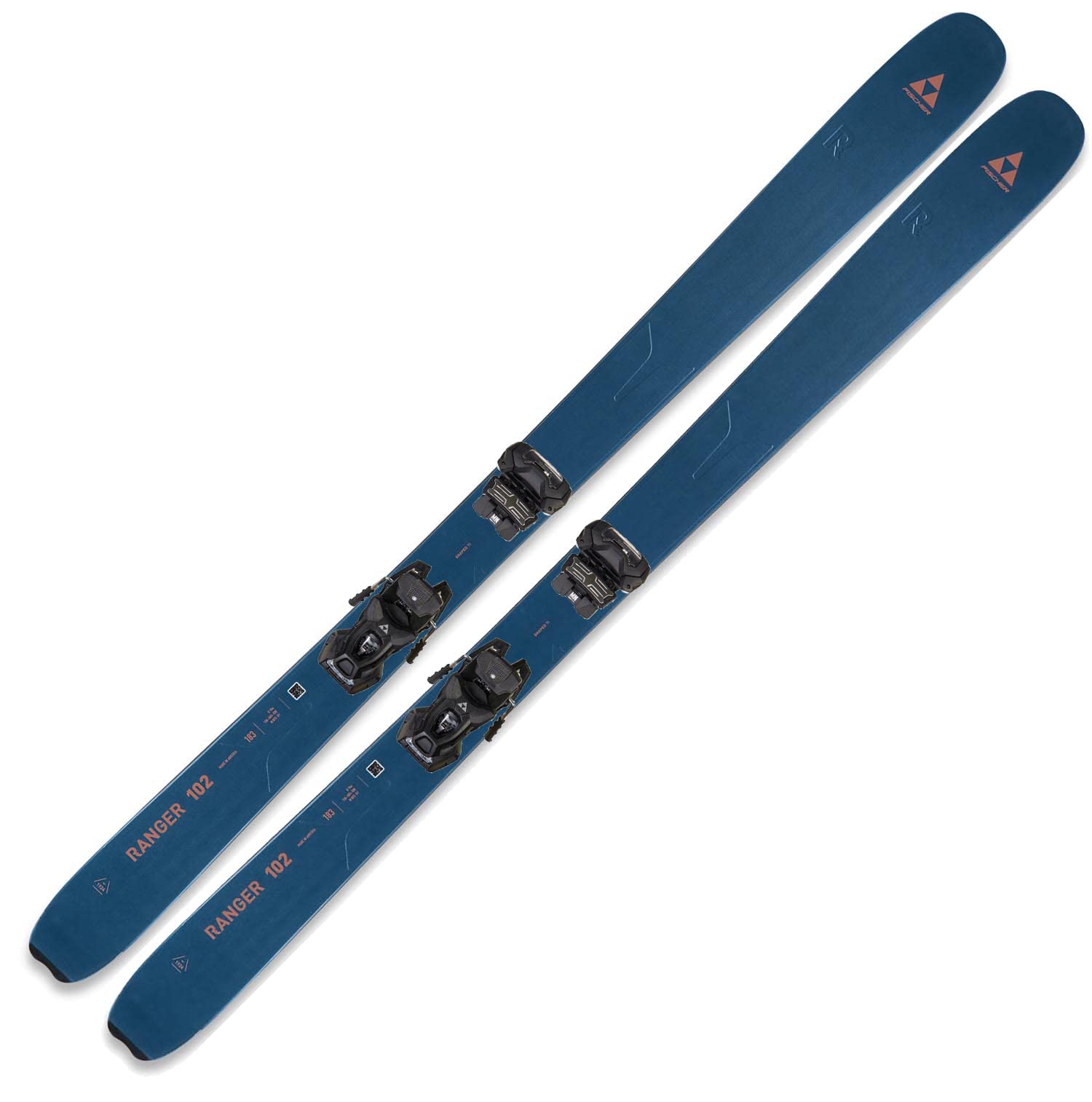 Ski Fischer Ranger 102 Model 2023 Freeski Rocker + Binding Attack 11 176cm