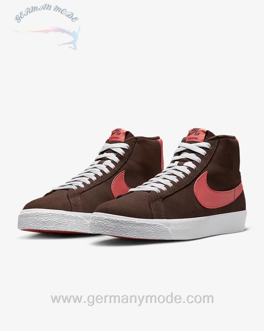 کتانی اسکیت برد مردانه نایک آمریکا Nike SB Zoom Blazer Mid-FD0731-200