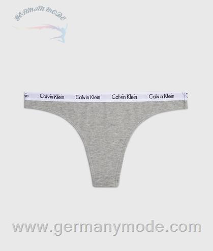 شورت استرینگ زنانه کلوین کلین آمریکا Calvin Klein String Carousel Grey Heather 0000D1617E020