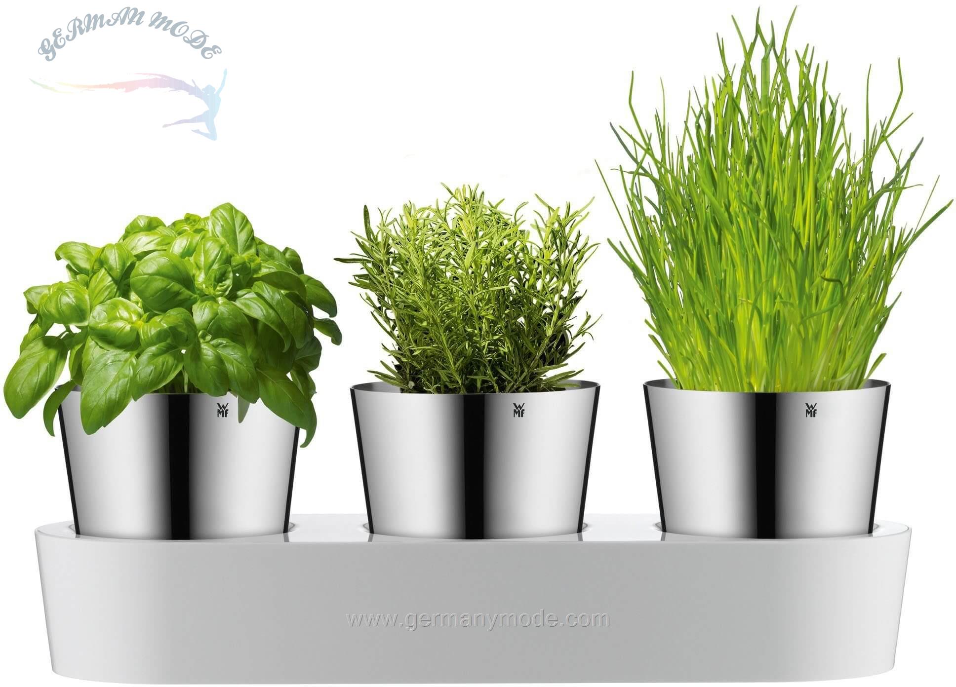 گلدان گیاه وی ام اف آلمان WMF Gourmet Kräutergarten-Set-3-teilig