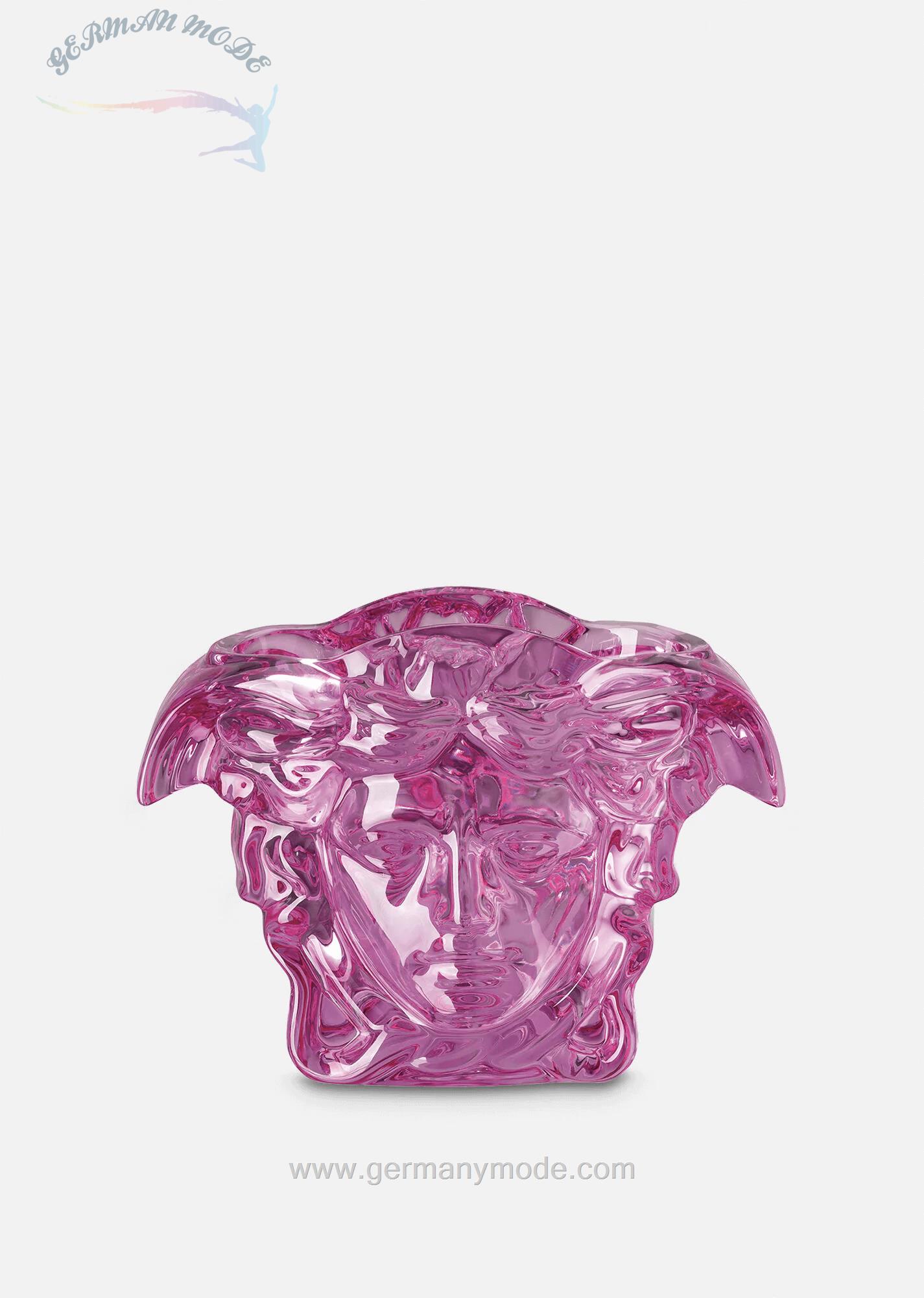 گلدان کریستال ورساچه ایتالیا VERSACE MEDUSA GRANDE KRISTALLVASE 19 CM