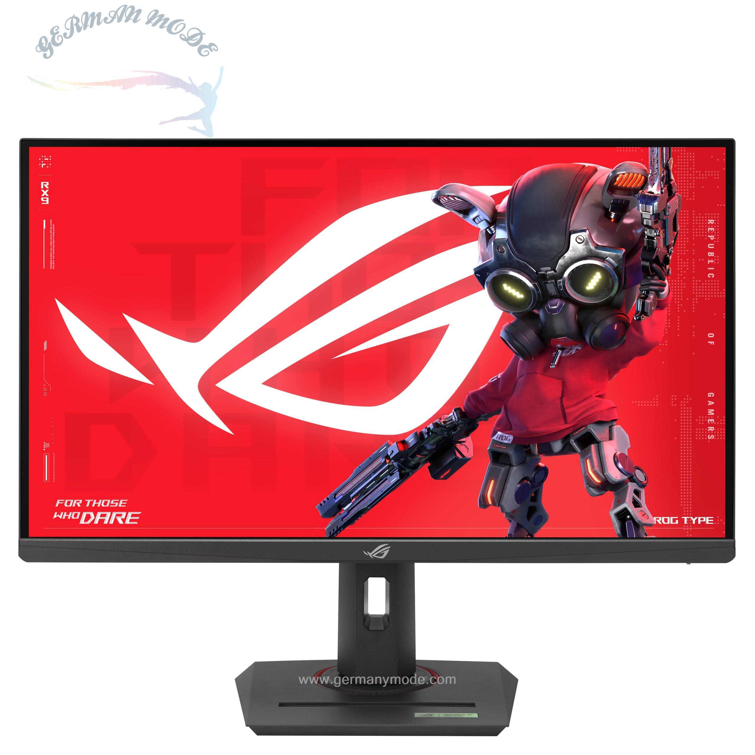 مانیتور بازی گیمینگ اسوس ASUS ROG Strix XG27ACG - 27 Zoll WQHD Gaming مانیتور - 180 هرتز، 1 میلی‌ثانیه GtG، FreeSync، AdaptiveSync، G-Sync، ELMB Sync، DisplayHDR 400 - پنل Fast-IPS، 16:9، 2504، 2560x1، HDW1. USB-C، ارگون. صفحه نمایش 27 اینچی WQHD HDR 400 180 هرتز Fast-IPS