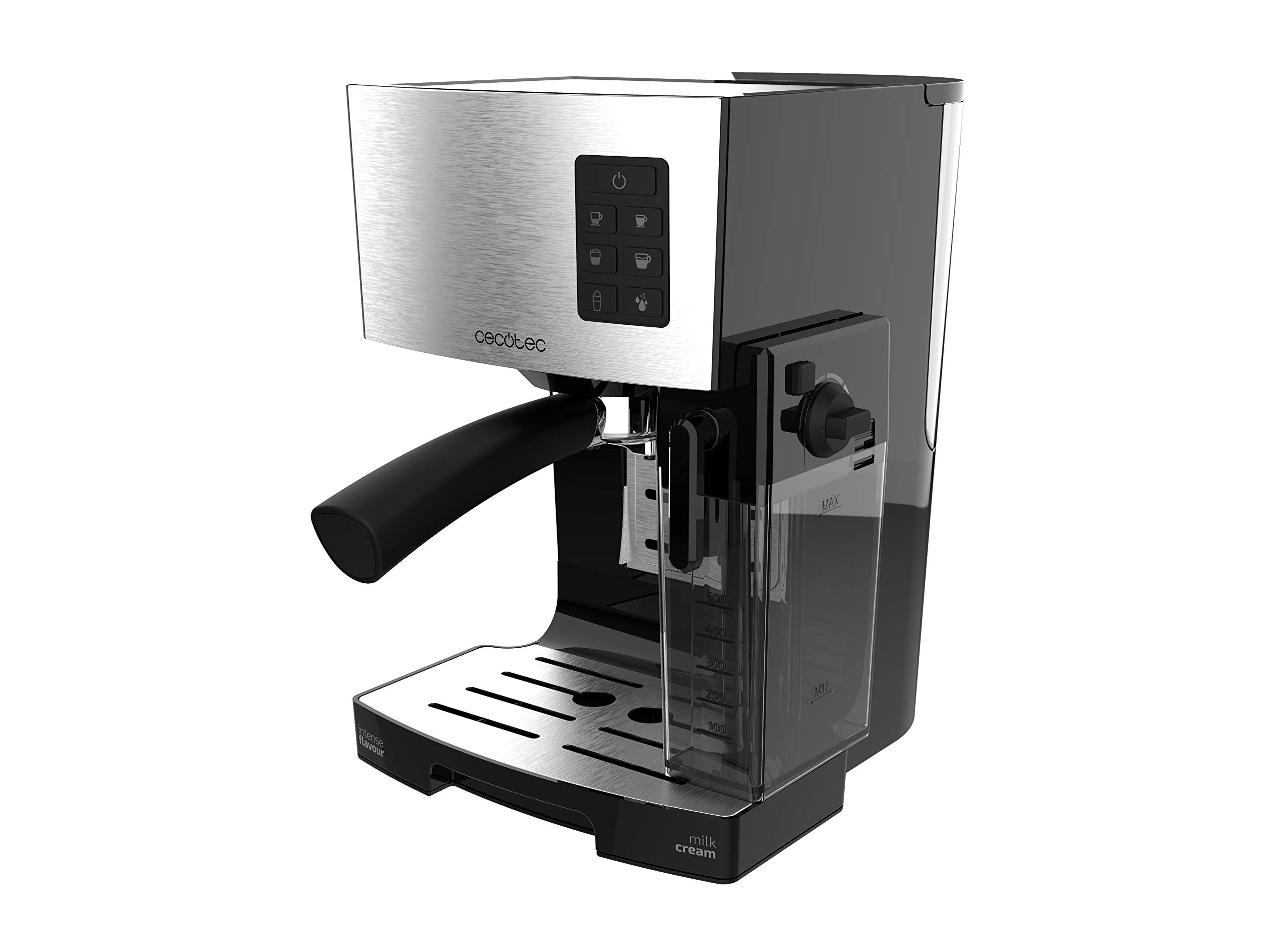 اسپرسو ساز سکوتک اسپانیا نیمه اتوماتیک Cecotec Cafetera Express ccino 20 فولاد ضد زنگ