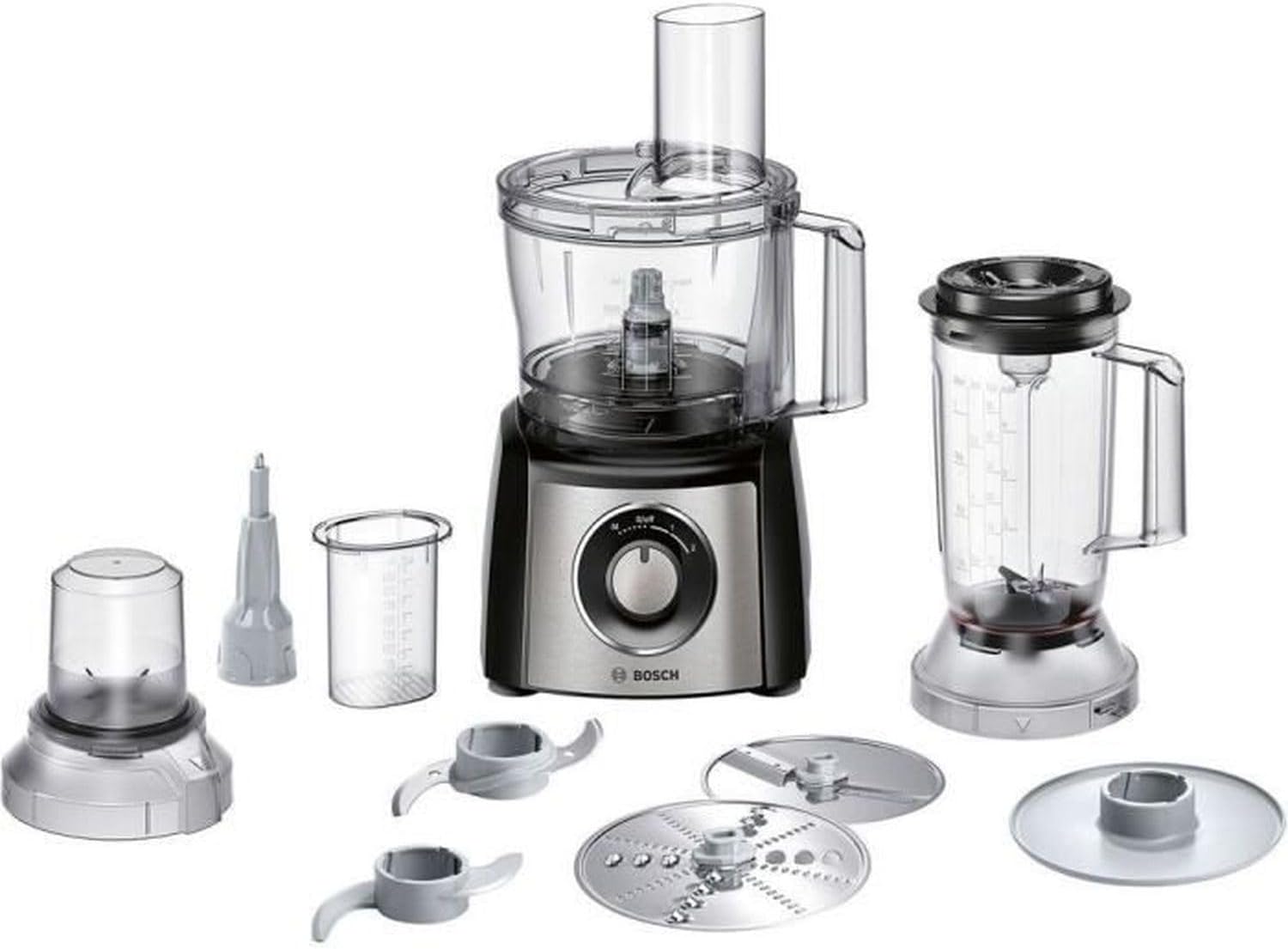 غذا ساز بوش آلمان Bosch MCM3501M MultiTalent 3، وات800 ، مشکی/استیل ضد زنگ