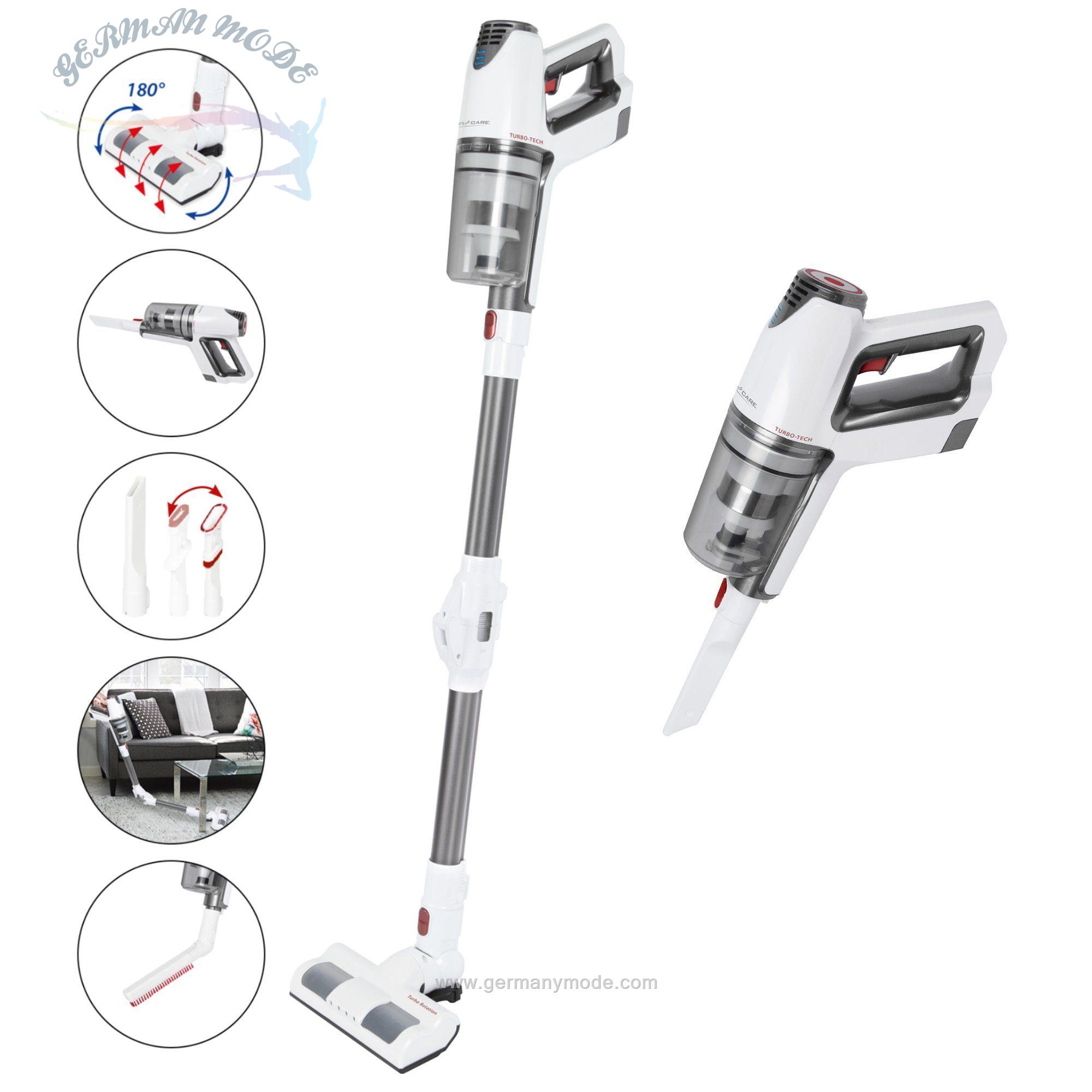 جارو شارژی پروفی کر آلمان ProfiCare Akku-Hand-und Stielstaubsauger PC-BS 3037 A