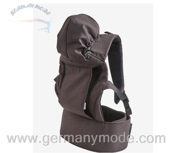 آغوشی حمل کودک ورت فرانسه Vertbaudet Babytrage, 4-36 Monate - schwarz/grau