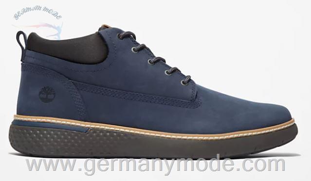 نیم بوت مردانه تیمبرلند آمریکا TIMBERLAND CROSS MARK CHUKKA BOOT FOR MEN IN NAVY BLUE