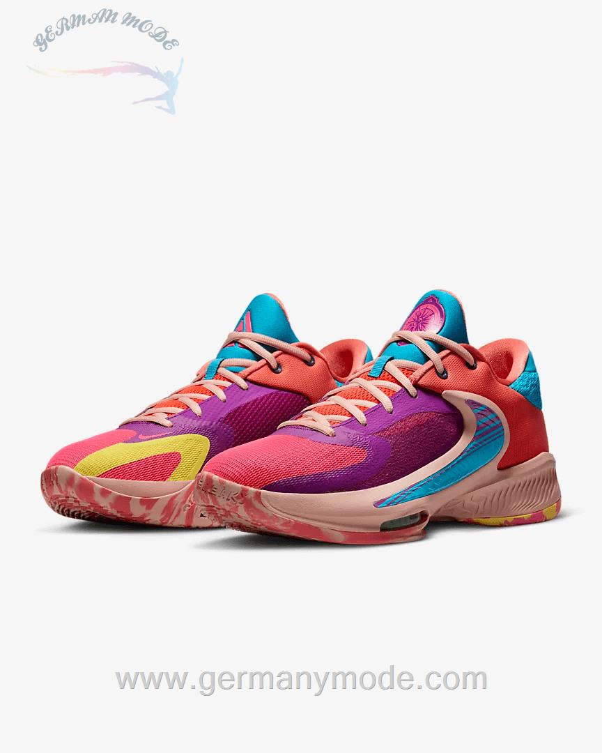 کتانی بسکتبال مردانه نایک آمریکا Nike Zoom Freak 4 Basketballschuhe - DQ3824-500