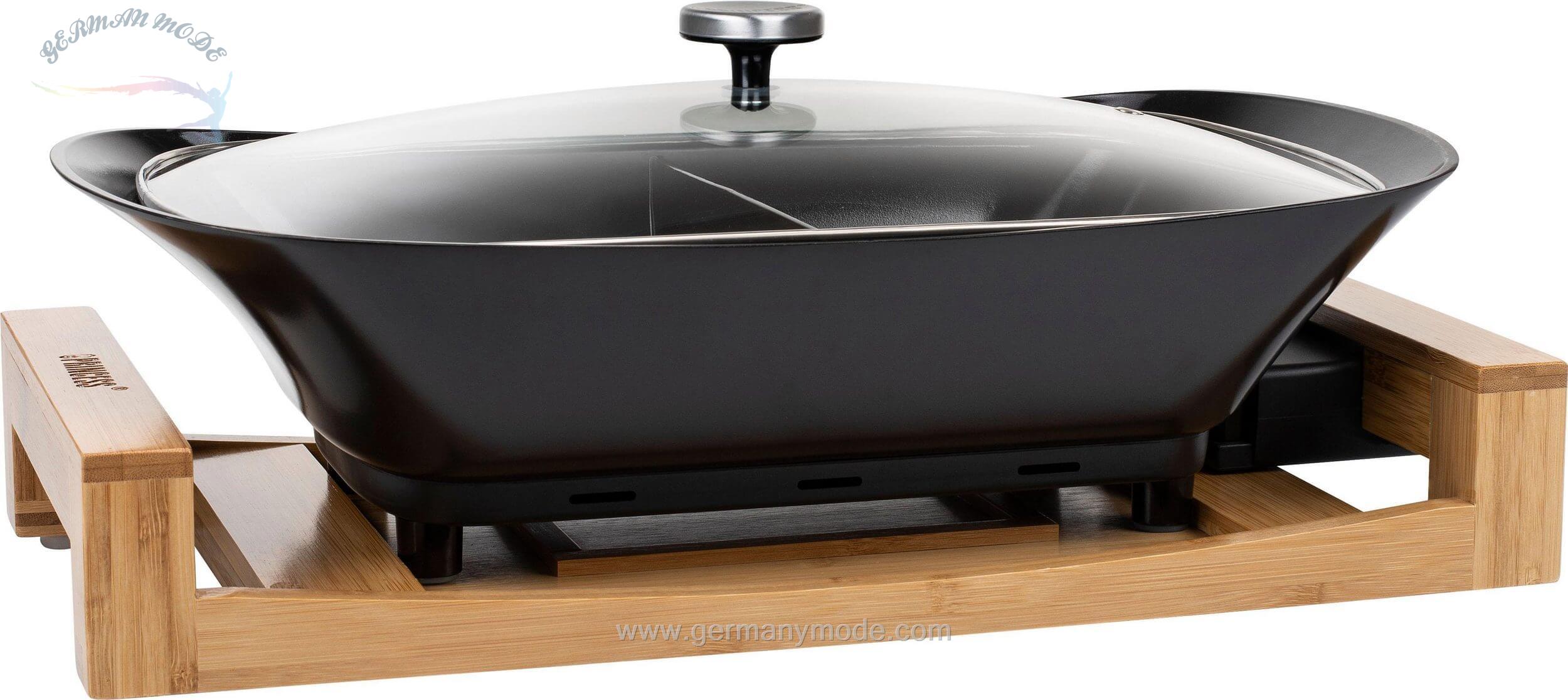 ماهیتابه برقی پرینسس هلند PRINCESS Elektrische Multipfanne Pure 163025-1600 W