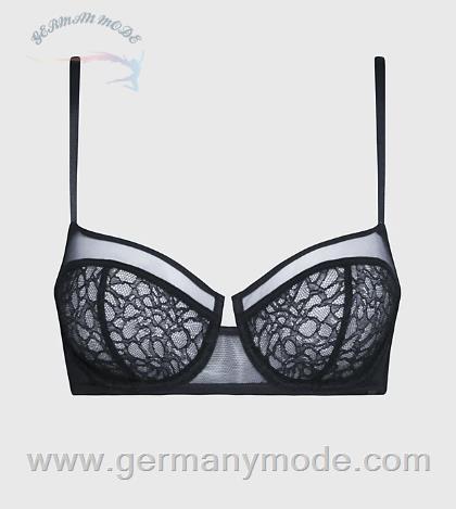 سوتین کلوین کلین آمریکا Calvin Klein Balconette BH Aus Spitze Black 000QF7356EUB1