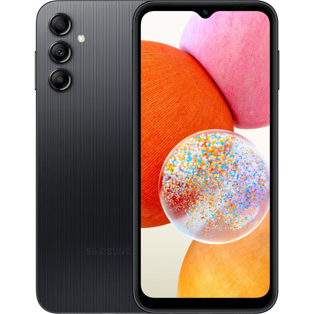 خرید از آمازون - SAMSUNG Galaxy A14 A145 4G EU 4/64GB، اندروید، مشکی