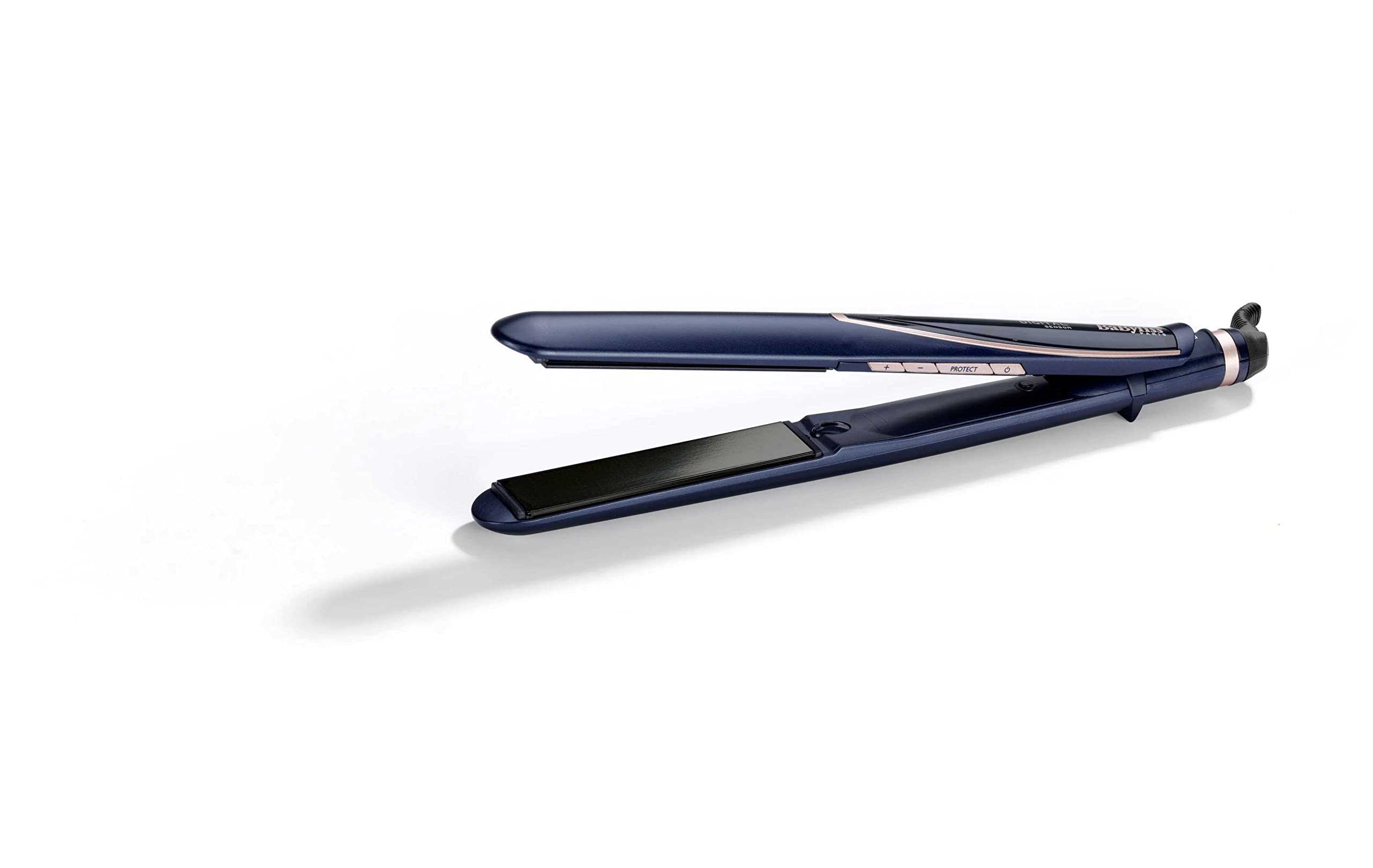 اتو مو بابیلیس فرانسه سنسور صاف کننده دیجیتال BaByliss ST500E Ionic Straight&Curl