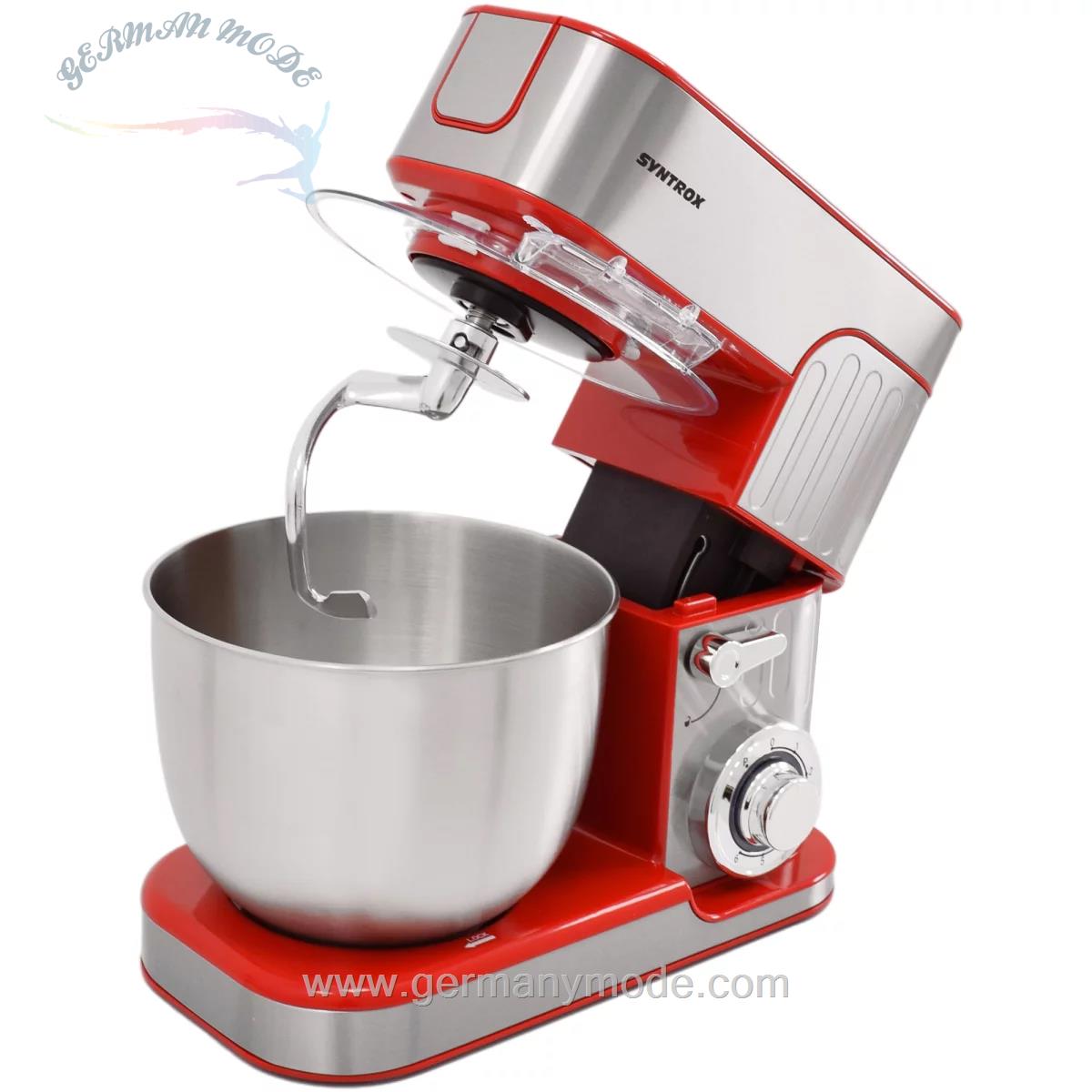 غذا ساز همه کاره سینتروکس آلمان Syntrox Küchenmaschine Zosma Fleischwolf Mixer Farbwahl rot