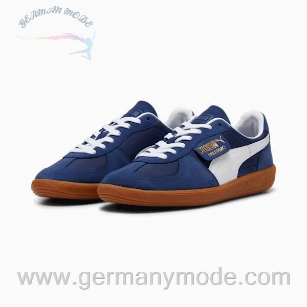کتانی اسپرت مردانه پوما آلمان PUMA Palermo OG Sneakers Puma New Navy-Puma White-Puma Team Gold