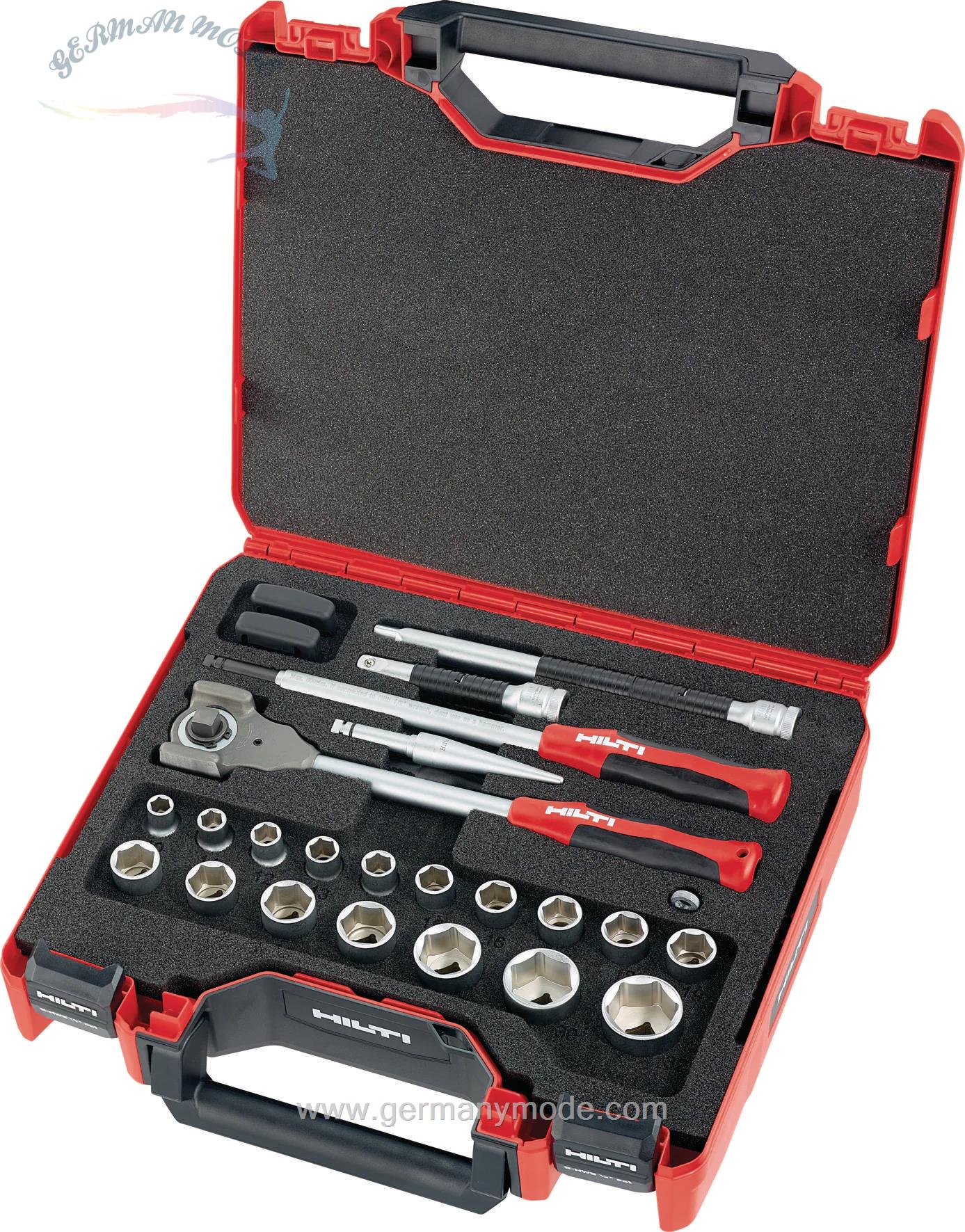 جعبه بکس هیلتی لیختن اشتاین HILTI HAMMER-RATSCHENSATZ S-HW