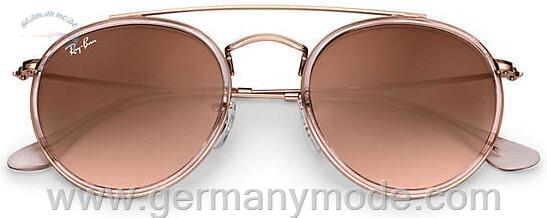 عینک آفتابی مردانه ریبن (ایتالیا) Ray-Ban Round Double Bridge RB3647Ni