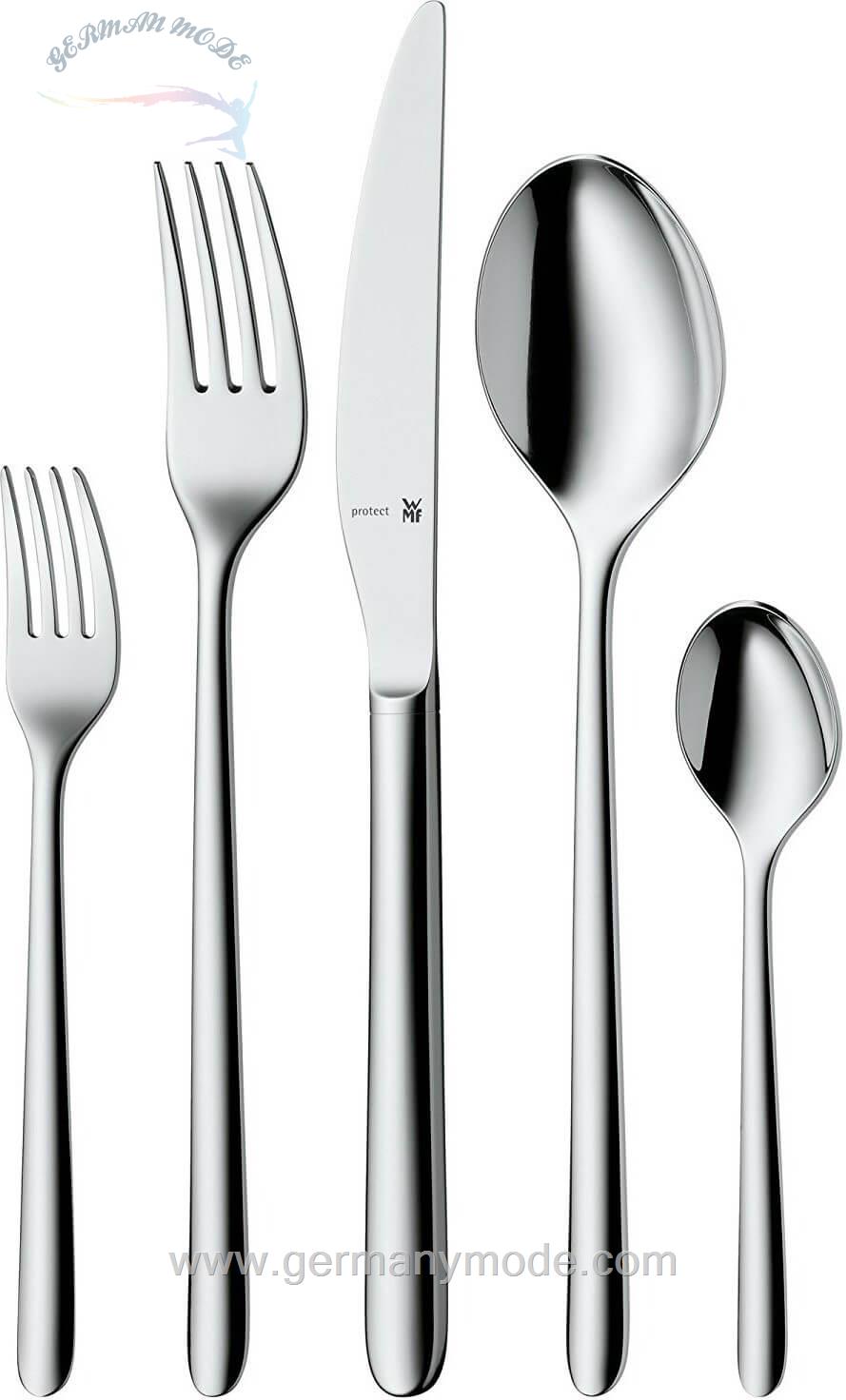 سرویس قاشق چنگال 60 پارچه وی ام اف آلمان WMF Flame Besteckset 60-1261009349