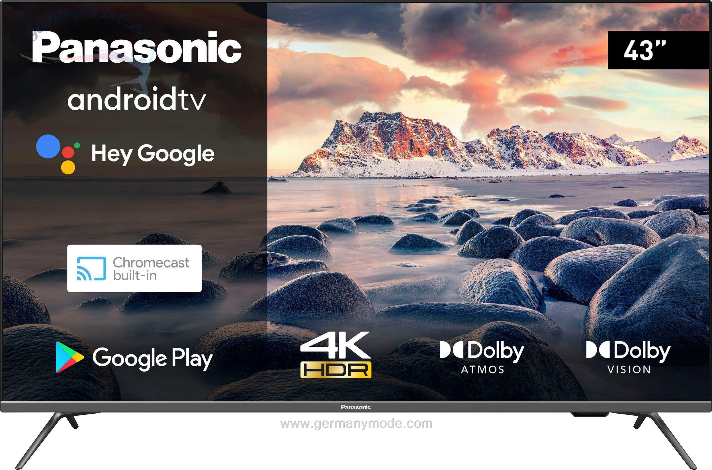 تلویزیون 43 اینچ ال ای دی هوشمند پاناسونیک Panasonic TX-43JXW704 LED-Fernseher -108 cm/43 Zoll