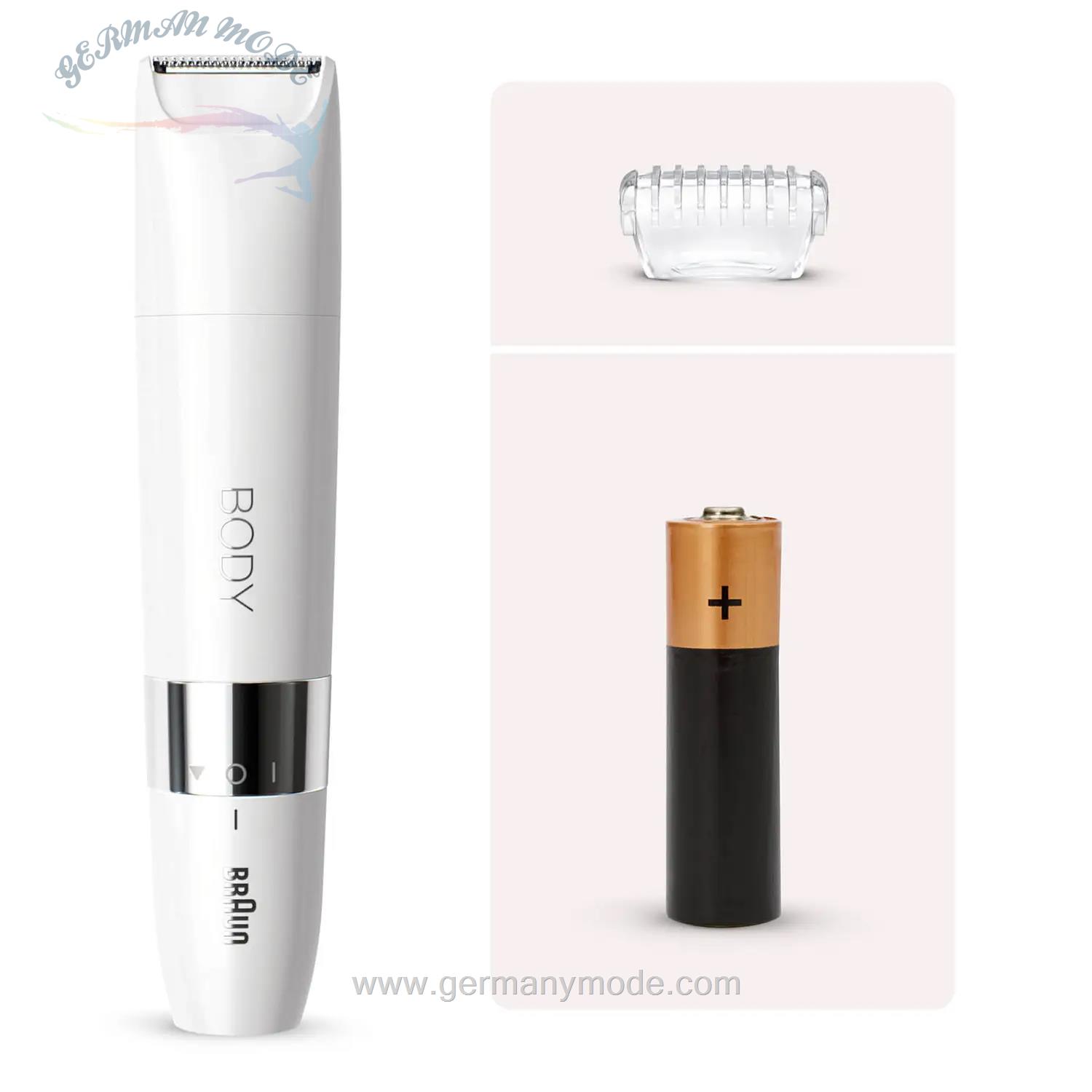 مینی اپیلاتور مرطوب خشک براون آلمان Braun Body Mini-Trimmer BS1000