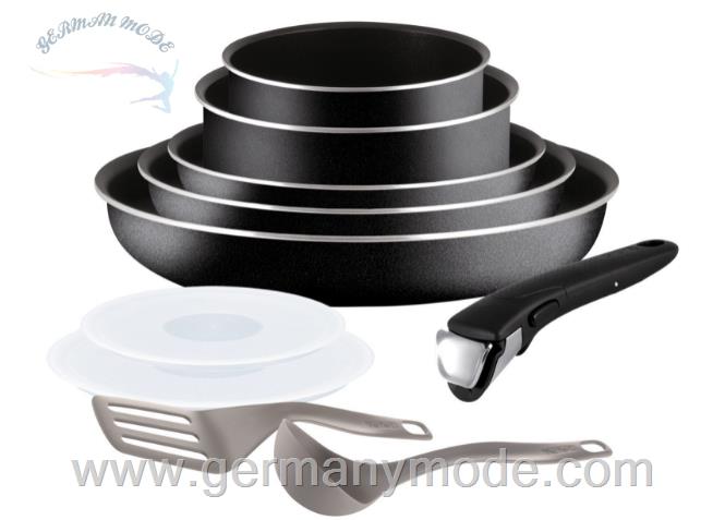 ست قابلمه ماهیتابه 10 پارچه تفال فرانسه Tefal Ingenio Essential Kochgeschirr-Set L20098