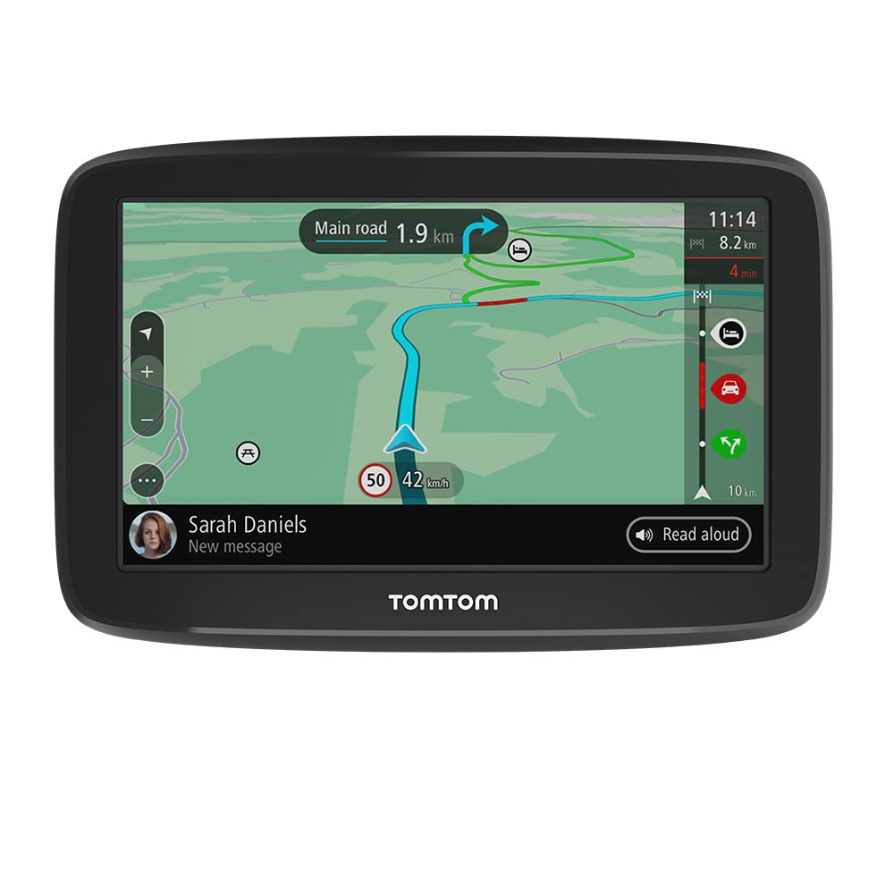 خرید از آمازون - دستگاه ناوبری TomTom GO Classic (5 اینچ، به لطف TomTom Traffic از ترافیک جلوگیری کنید، به روز رسانی اروپا، به روز رسانی از طریق Wi-Fi)، تک رنگ 5 اینچی سیاه