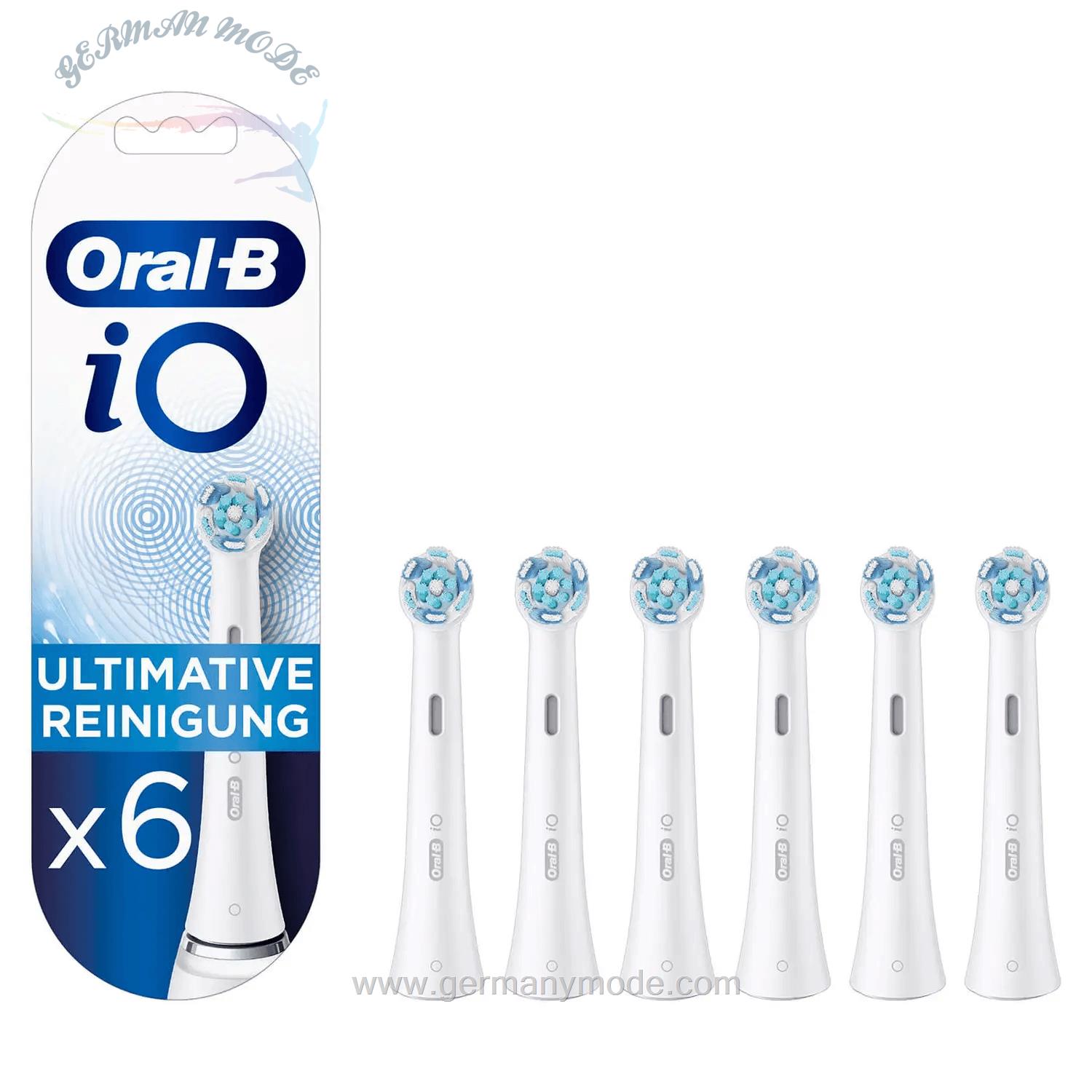 سری مسواک برقی اورال بی آمریکا Oral-B Aufsteckbürsten iO Ultimative Reinigung 6er