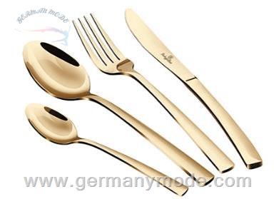 سرویس قاشق چنگال 24 پارچه برلینگر هاوس مجارستان Berlinger Haus 24-Piece Cutlery Set BH/2640 Mirror Champagne