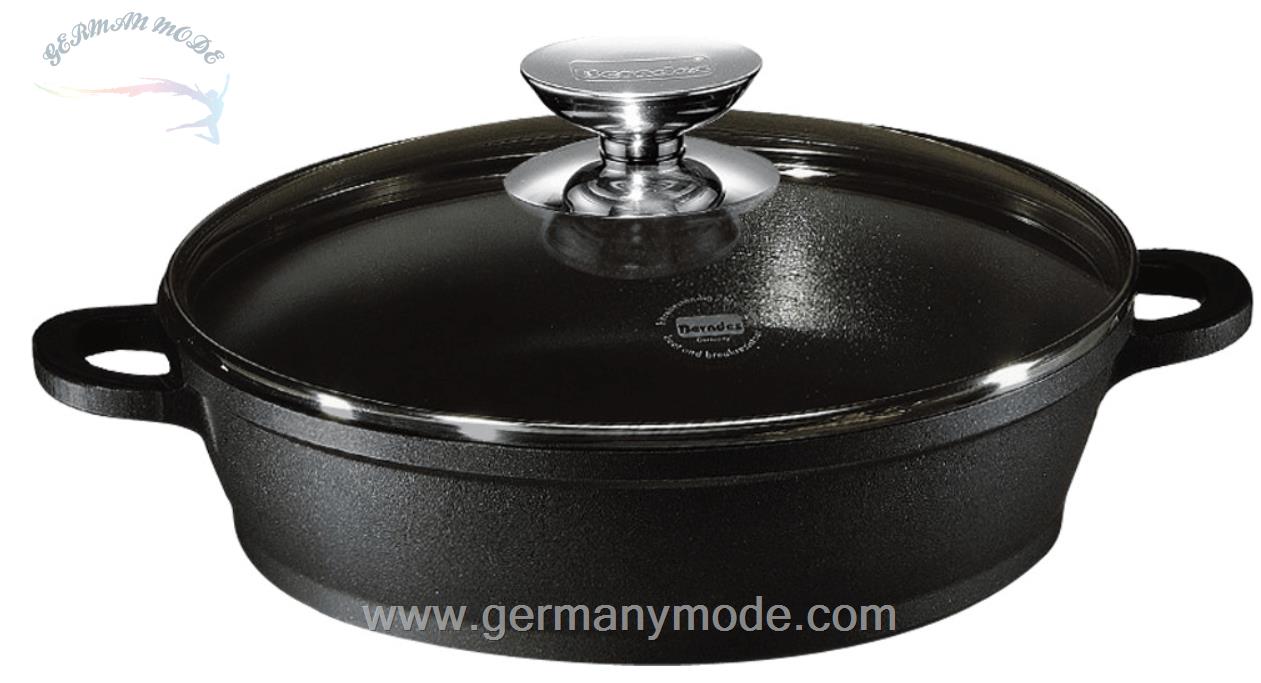 تابه 32 سانتی درب دار برندس آلمان Berndes Schmorkasserolle Aluguss 32 cm