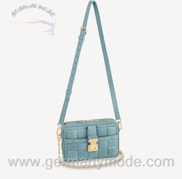 کیف دوشی زنانه لویی ویتون فرانسه LOUIS VUITTON TROCA PM M59115