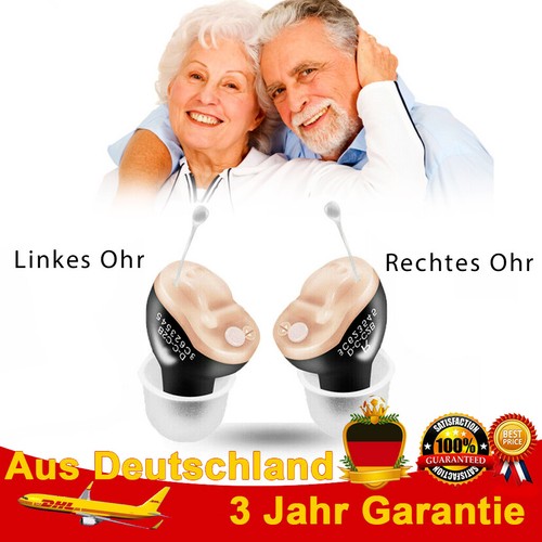 خرید از ایبی - تقویت کننده شنوایی سمعک دیجیتال مینی 2021 در Ear Invisible Senior DHL