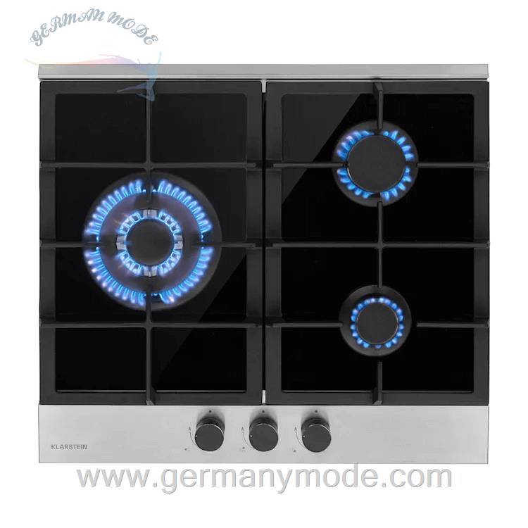 اجاق گاز 3 شعله توکار کلارشتاین آلمان Klarstein Alchemist 3 Gaskochfeld