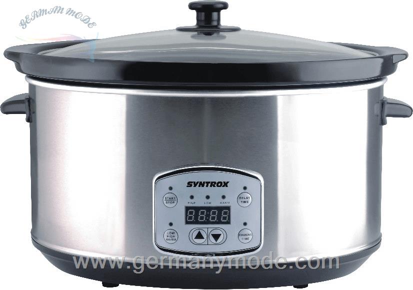 آرام پز 6.5 لیتری سینتروکس آلمان Syntrox Germany Slow Chef SC 650D
