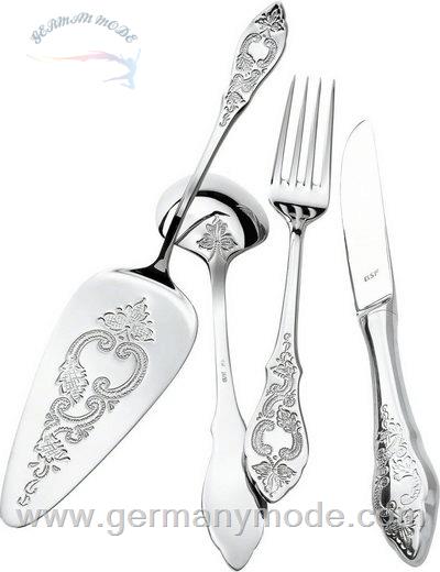 سرویس قاشق چنگال 24 پارچه بی اس اف زولینگ آلمان BSF Ostfriesen 18 10 mit Kaffeelöffel 24 teilig