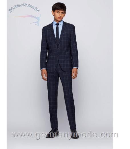 کت و شلوار مردانه هوگو باس آلمان Hugo Boss Huge6/Genius5 Dunkelblau (hbeu50453677402)
