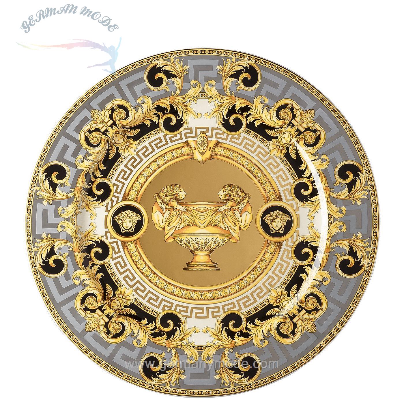 بشقاب دکوری روزنتال ورساچه ایتالیا Rosenthal meets Versace Platzteller Versace Prestige Gala Platzteller 30 cm