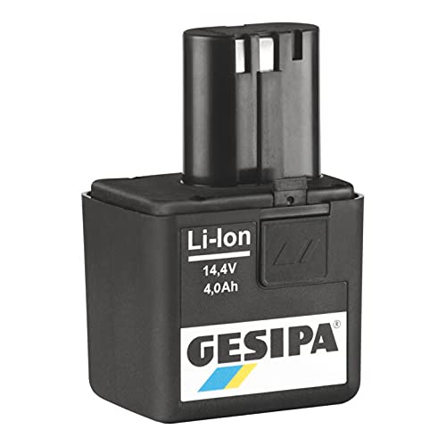 خرید از آمازون - GESIPA | باتری جایگزین اصلی 4.0Ah / 14.4V برای انبر پرچ باتری AccuBird® باتری 4.0 Ah